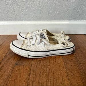 Converse Shoreline Sneakers Slip On Shoes Women’s Size 8 White